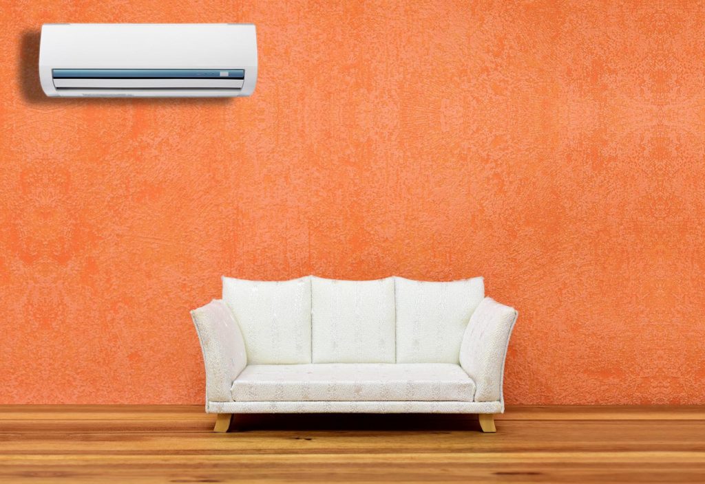 air con in living room